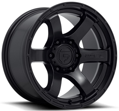 20x9 Fuel Off-Road Rush Satin Black D766 6x135 1mm