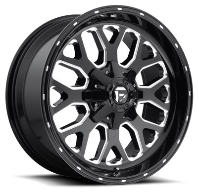 20x9 Fuel Off-Road Titan Gloss Black Milled D588 6x135 6x5.5/139.7 1mm 20x9 Fuel Off-Road Titan Gloss Black Milled D588 6x135 6x5.5/139.7 1mm