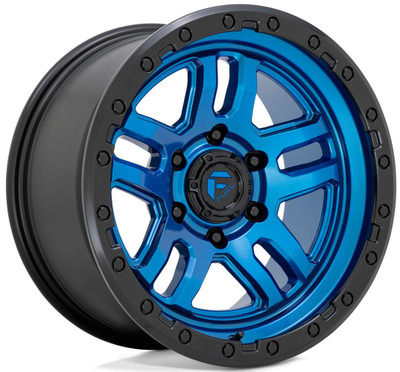 17x9 Fuel Off-Road Ammo Blue w/ Black Lip D790 5x5/127 -12mm 17x9 Fuel Off-Road Ammo Blue w/ Black Lip D790 5x5/127 -12mm