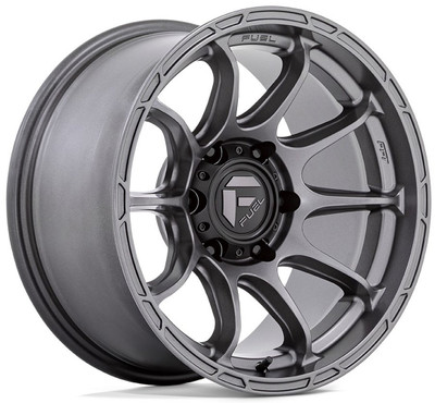17x9 Fuel Off-Road Variant Matte Gunmetal D793 6x5.5/139.7 1mm 17x9 Fuel Off-Road Variant Matte Gunmetal D793 6x5.5/139.7 1mm