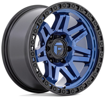 17x9 Fuel Off-Road Syndica Dark Blue w/ Black Ring D813 5x5/127 1mm 17x9 Fuel Off-Road Syndica Dark Blue w/ Black Ring D813 5x5/127 1mm