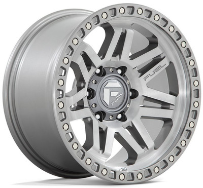 17x9 Fuel Off-Road Syndica Platinum D812 6x5.5/139.7 1mm 17x9 Fuel Off-Road Syndica Platinum D812 6x5.5/139.7 1mm