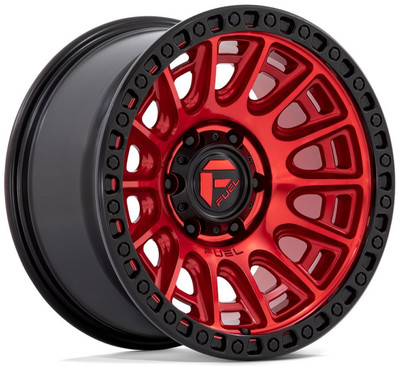 17x9 Fuel Off-Road Cycle Candy Red w/ Black Ring D834 6x5.5/139.7 -12mm 17x9 Fuel Off-Road Cycle Candy Red w/ Black Ring D834 6x5.5/139.7 -12mm