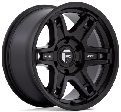 18X8.5 Fuel Off-Road Slayer Matte Black D836 6x5.5/139.7 1mm 18X8.5 Fuel Off-Road Slayer Matte Black D836 6x5.5/139.7 1mm