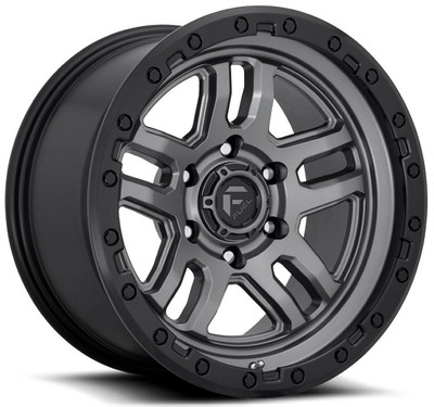 17x9 Fuel Off-Road Ammo Anthracite w/ Black Ring D701 6x5.5/139.7 1mm 17x9 Fuel Off-Road Ammo Anthracite w/ Black Ring D701 6x5.5/139.7 1mm
