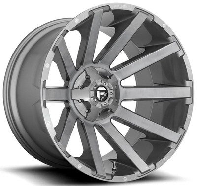 20x9 Fuel Off-Road Contra Platinum Tinted D714 6x135 6x5.5/139.7 2mm