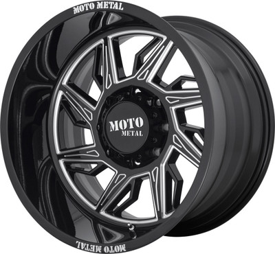 22x12 Moto Metal MO997 Hurricane Gloss Black Milled (Directional) (* May Require Trimming) 6x135 -44mm 22x12 Moto Metal MO997 Hurricane Gloss Black Milled (Directional) (* May Require Trimming) 6x135 -44mm