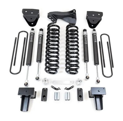 ReadyLIFT 4" Coil Spring Lift Kit w/Falcon Shocks - Ford Super Duty Diesel 4WD 2017-2022 F-350/F-250 w/Camper Spring Package49-27420