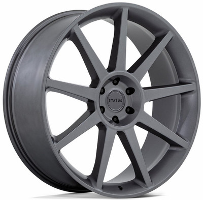 (Clearance - No Returns) 26x10 Status Mammoth Matte Anthracite 6x5.5/139.7 30mm (Clearance - No Returns) 26x10 Status Mammoth Matte Anthracite 6x5.5/139.7 30mm
