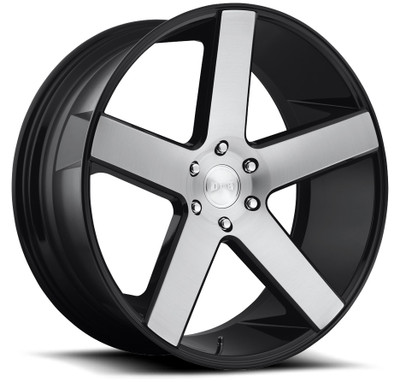 (Clearance - No Returns) 24x10 DUB Baller Brushed Gloss Black S217 6x5.5/139.7 19mm (Clearance - No Returns) 24x10 DUB Baller Brushed Gloss Black S217 6x5.5/139.7 19mm