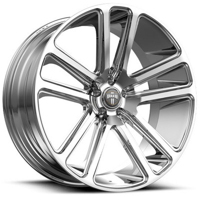 (Clearance - No Returns) 24x10 DUB Flex Chrome S254 5x115 20mm (Clearance - No Returns) 24x10 DUB Flex Chrome S254 5x115 20mm