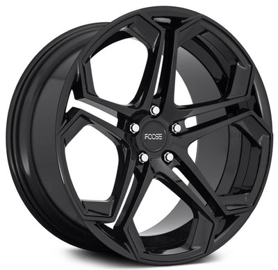 (Clearance - No Returns) 20x10.5 Foose Impala Gloss Black F169 5x4.5/114.3 40mm
