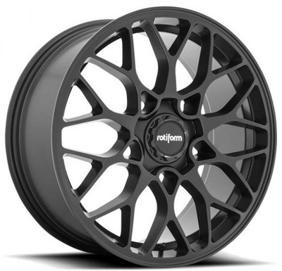 (Clearance - No Returns) 20x9 Rotiform SGN Matte Black R190 5x120 20mm (Clearance - No Returns) 20x9 Rotiform SGN Matte Black R190 5x120 20mm