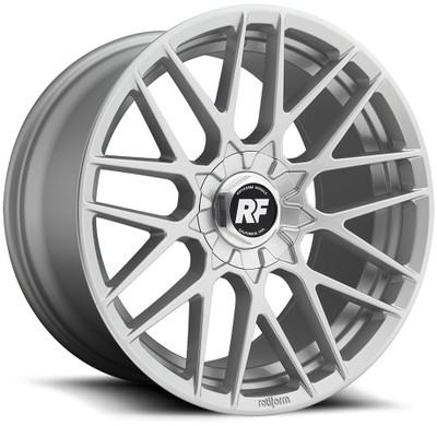 18x8.5 Rotiform RSE Silver R140 5x112 5x4.5/114.3 45mm