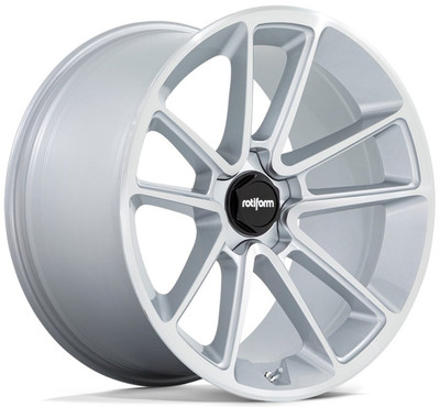 (Clearance - No Returns) 22x10 Rotiform BTL Gloss Silver Machined R192 5x112 30mm