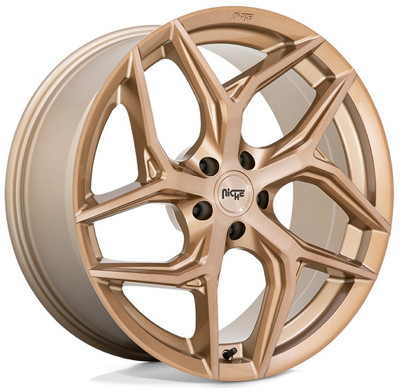 (Clearance - No Returns) 20x9 Niche Torsion Platinum Bronze M267 5x120 35mm (Clearance - No Returns) 20x9 Niche Torsion Platinum Bronze M267 5x120 35mm