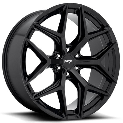 22x9.5 Niche Vice Gloss Black (SUV) M231 6x5.5/139.7 30mm