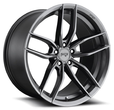20x10 Niche Vosso Anthracite M204 5x4.5/114.3 40mm