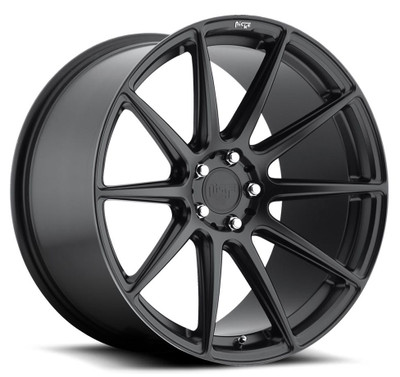 20x9 Niche Essen Matte Black M147 5x4.25/108 38mm