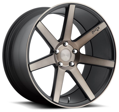 20x9 Niche Verona Black Machined w/ Dark Tint M150 5x4.5/114.3 35mm