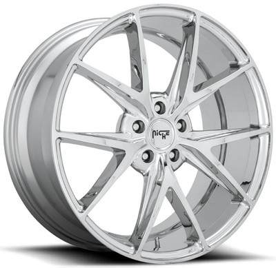 20x9 Niche Misano Chrome M248 5x115 18mm