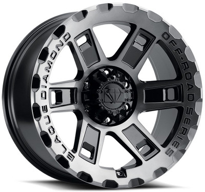 20x10 Blaque Diamond Off-Road BD-O801 Gloss Black Machined & Tinted (Flow Forged) 6x135 6x5.5/139.7 1mm 20x10 Blaque Diamond Off-Road BD-O801 Gloss Black Machined & Tinted (Flow Forged) 6x135 6x5.5/139.7 1mm