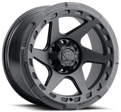 17x9 Blaque Diamond Off-Road BD-O728 Matte Textured Black (Flow Forged)  6x135 6x5.5/139.7 1mm