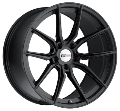 (Clearance - No Returns) 20x9 Cray Spider Matte Black (Rotary Forged) 5x120 38mm