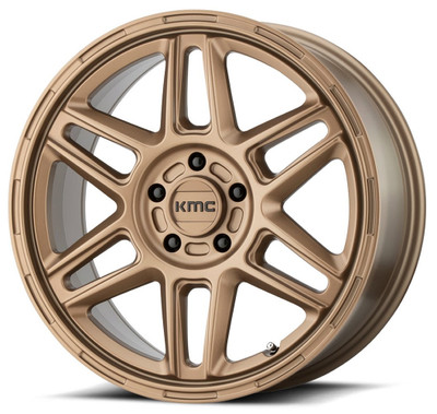 18x8 KMC KM716 Nomad Matte Bronze 5x4.25/108 38mm