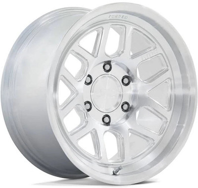 17x8.5 KMC KM446 Mesa Forged Monoblock Raw Machined  6x135 0mm