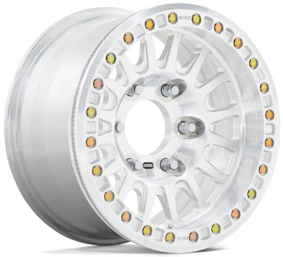 17x9 KMC KM445 Impact Forged Beadlock Raw Machined  5x5.5/139.7 -12mm