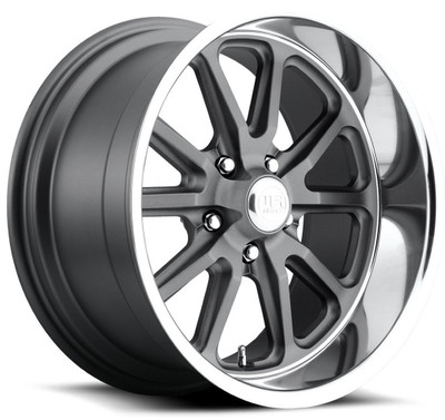 20x9.5 US Mags U111 Rambler Gray w/ Diamond Cut Lip 5x4.75/120.7 1mm 20x9.5 US Mags U111 Rambler Gray w/ Diamond Cut Lip 5x4.75/120.7 1mm