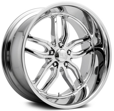 18x9.5 US Mags U127 C-Ten Chrome 5x5/127 1mm 18x9.5 US Mags U127 C-Ten Chrome 5x5/127 1mm