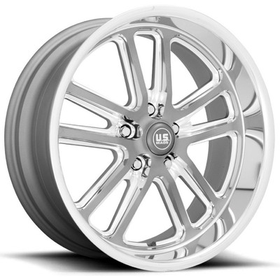 20x9.5 US Mags U130 Bullet Textured Gunmetal w/ Milled Edges 5x5/127 1mm 20x9.5 US Mags U130 Bullet Textured Gunmetal w/ Milled Edges 5x5/127 1mm