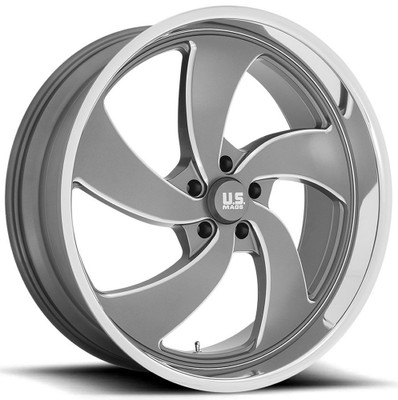 20x8 US Mags U133 Desperado Anthracite Milled w/ Diamond Cut Lip (Bi-Directinal) (Right) 5x5/127 1mm 20x8 US Mags U133 Desperado Anthracite Milled w/ Diamond Cut Lip (Bi-Directinal) (Right) 5x5/127 1mm