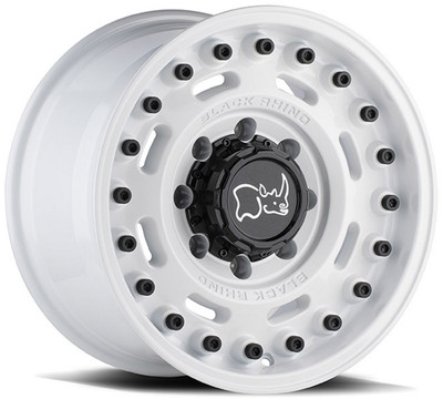 (Clearance - No Returns) 20x9.5 Black Rhino Axle Gloss White 5x120 25mm (Clearance - No Returns) 20x9.5 Black Rhino Axle Gloss White 5x120 25mm