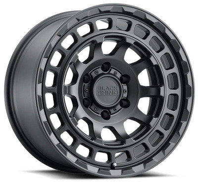 17x8.5 Black Rhino Chamber Matte Black 6x135 0mm