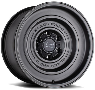 17x9.5 Black Rhino Solid Matte Gun Black 5x5/127 -18mm 17x9.5 Black Rhino Solid Matte Gun Black 5x5/127 -18mm