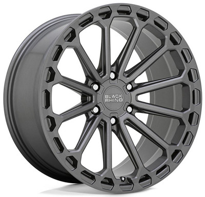 (Clearance - No Returns) 17x9.5 Black Rhino Kaizen Matte Gunmetal (Rotary Forged) 6x5.5/139.7 -12mm (Clearance - No Returns) 17x9.5 Black Rhino Kaizen Matte Gunmetal (Rotary Forged) 6x5.5/139.7 -12mm