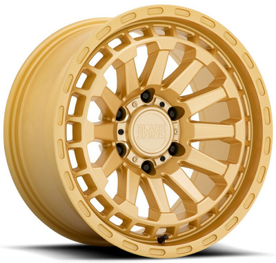 (Clearance - No Returns) 18x9.5 Black Rhino Raid Gold 6x5.5/139.7 -18mm (Clearance - No Returns) 18x9.5 Black Rhino Raid Gold 6x5.5/139.7 -18mm