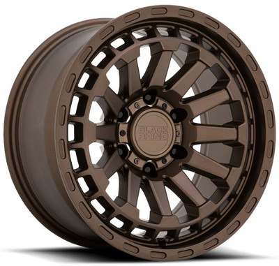 17x8.5 Black Rhino Raid Matte Bronze 6x120 0mm