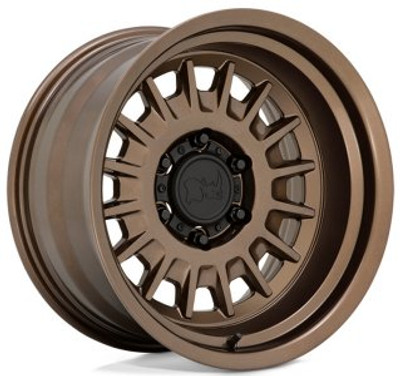 (Clearance - No Returns) 17x8 Black Rhino Aliso Gloss Bronze (Rotary Forged) 6x5.5/139.7 0mm