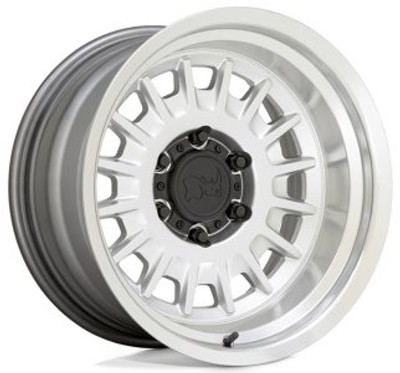 (Clearance - No Returns) 17x8 Black Rhino Aliso Gloss Silver w/ Mirror Cut Face & Lip (Rotary Forged) 6x5.5/139.7 0mm (Clearance - No Returns) 17x8 Black Rhino Aliso Gloss Silver w/ Mirror Cut Face & Lip (Rotary Forged) 6x5.5/139.7 0mm