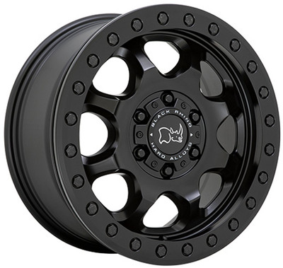 (Clearance - No Returns) 17x8.5 Black Rhino Venture Beadlock Matte Black 6x130 38mm (Clearance - No Returns) 17x8.5 Black Rhino Venture Beadlock Matte Black 6x130 38mm
