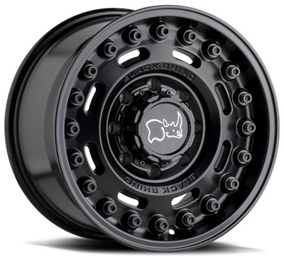 (Clearance - No Returns) 20x9.5 Black Rhino Axle Matte Black 5x120 25mm (Clearance - No Returns) 20x9.5 Black Rhino Axle Matte Black 5x120 25mm