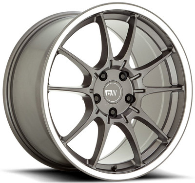 (Clearance - No Returns) 19x8.5 Motegi MR152 SS5 Gunmetal w/ Machined Lip 5x100 30mm (Clearance - No Returns) 19x8.5 Motegi MR152 SS5 Gunmetal w/ Machined Lip 5x100 30mm