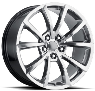 (Clearance - No Returns) 20x10 Performance Replicas PR184 Hyper Silver Dark 5x5/127 50mm (Clearance - No Returns) 20x10 Performance Replicas PR184 Hyper Silver Dark 5x5/127 50mm
