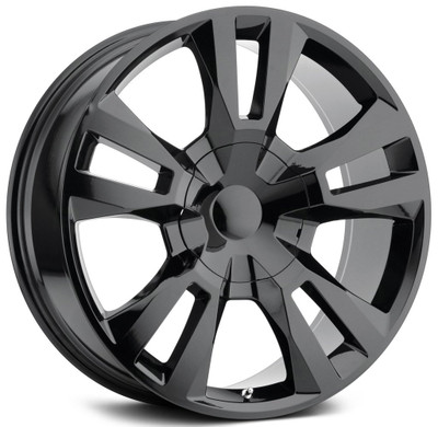 (Clearance - No Returns) 24x10 Performance Replicas PR188 Gloss Black 6x5.5/139.7 31mm (Clearance - No Returns) 24x10 Performance Replicas PR188 Gloss Black 6x5.5/139.7 31mm