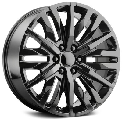 20x9 Performance Replicas PR198 Gloss Black 6x5.5/139.7 24mm