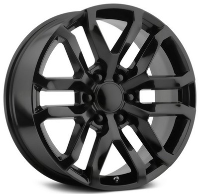 20x9 Performance Replicas PR196 Satin Black 6x5.5/139.7 24mm